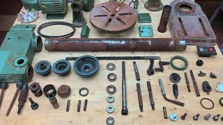 Drill Press Restoration  How to remove drill press chuck part 1 [upl. by Andria847]