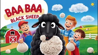 Baa Baa Black Sheep’s Wooly Adventure  Nursery Rhymes amp Kids Songs [upl. by Annairda359]