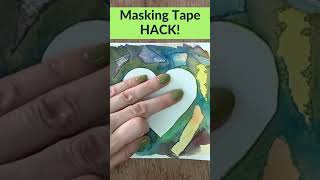 Paint Using MASKING Tape [upl. by Allenrad]