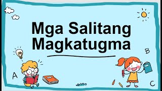 Mga Salitang Magkatugma o Magkasingtunog  Teacher Nikki [upl. by Ecarg563]