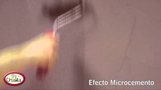 Aplicación de Efecto Microcemento  Vídeo © 2011 Arte Osaka SA [upl. by Norra]