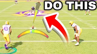 How To Do The KICKOFF GLITCH in College Football 25 Scum Kick Tutorial [upl. by Micheal]