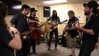 Bob Weir amp The Avett Brothers Rehearse Backstage At Mountain Jam 2014 [upl. by Rednazxela419]