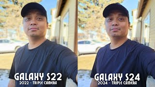 Galaxy S22 vs Galaxy S24 camera test Can the older flagship keep up [upl. by Omolhs947]