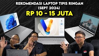 7 Laptop Tipis dan Ringan 1015 Juta Rupiah PILIHAN JagatReview 2024 [upl. by Nodrog]