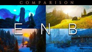 Skyrim ENB Presets Comparison 2024 Transforming Skyrims Graphics [upl. by Hyacinth118]