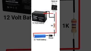 12 To 37 Volt Battery 🔋 Charging Module Connection shorts [upl. by Nasya921]