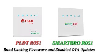 PLDT R051 amp SMARTBRO R051 Band Locking Firmware and Disable Firmware OTA Updates Flashing via TELNET [upl. by Aneetsirk]