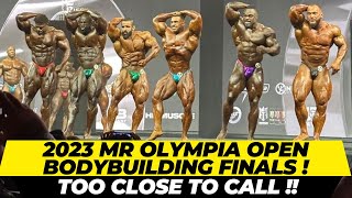 2023 MrOlympia open bodybuilding finals  Has Derek done enough to dethrone Hadi Choopan [upl. by Geminius]