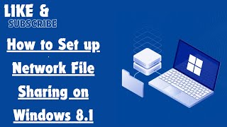 How to Set up Network File Sharing on Windows 81 [upl. by Letsou19]