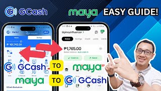 Paano Mag Transfer Ng GCASH TO MAYA Send Money Paymaya to GCash Madali ba [upl. by Namaj984]