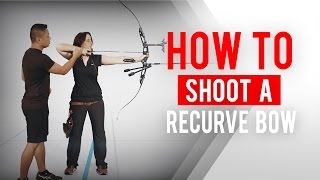 How to shoot a recurve bow  Archery 360 [upl. by Esenaj]