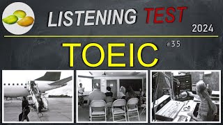 TOEIC Listening Test 35 TOEIC Asia set Japan examination 2024 [upl. by Isidore]