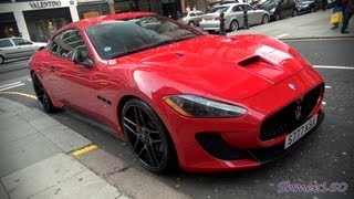 Maserati Granturismo S Novitec Tridente  Startup and Acceleration [upl. by Elocin904]