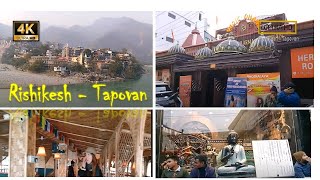 Tapovan Rushikesh Street Market  Laxman Jhula [upl. by Mloc426]