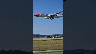 Edelweiss Air Airbus A340 Smooth Landing zrh zurich switzerland [upl. by Asina]