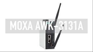 MOXA AWK 3131A [upl. by Analiese]