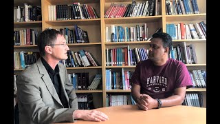 Interview with Prof Douglas Yates on Global Politics at AGS Paris France  July 2019 [upl. by Watt]