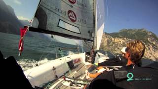 Melges 24  How To Perform a BlowThrough Jibe [upl. by Atinahc]