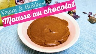 MOUSSE AU CHOCOLAT ★★★★★ Vegan ✓ Rohkost ✓ Glutenfrei ✓ [upl. by Thorley]