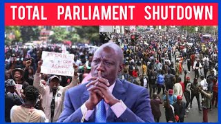 Total shutdown as Gen Zs declares protest on Thursday to Remove Ruto from power in Parliament [upl. by Ailic]