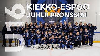 Maalikooste KiekkoEspoo juhlii U16 SMsarjan pronssia [upl. by Suilienroc56]