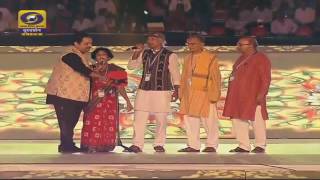 Rangabati Song by Shankar Mahadevan at 22nd Asian Athletic Championship [upl. by Aitnahs]