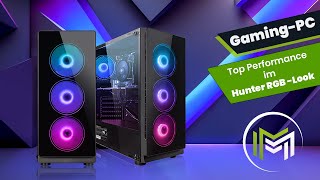 Gaming in Style Megaport Gaming PC in atemberaubendem Look  Megaport Hunter RGB Gamer PC [upl. by Schram]