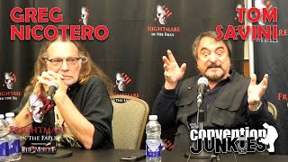 Legendary Makeup Effect Creators Tom Savini amp Greg Nicotero  Frightmare in the Falls 2024 QampA Panel [upl. by Idalla]