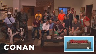 New TBS Pilot quotRoomiesquot  CONAN on TBS [upl. by Adniled]