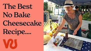 Young Onset Parkinsons  No Bake Cheesecake Recipe For MJFF [upl. by Atenahs]