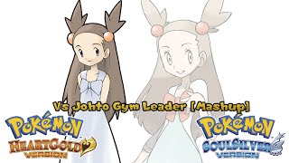 Pokémon GSC amp HGSS  Johto Gym Leader Battle Mashup HQ [upl. by Barhos]