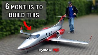 I spent 6 months building a giant RC Honda jet [upl. by Alyks]