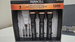 Duracell 1200 Lumen Hybrid LED Flashlights [upl. by Meelas772]