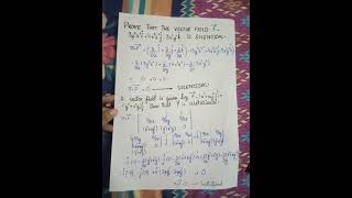 Prove That Vector Field Is Solenoidal  Show That F Is Irrotational [upl. by Oijres499]