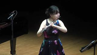 한국플루트학회 제 5회 신인음악회 20219 fl최예림 GConnesson Le Rire de Saraï for flute and piano [upl. by Vale]