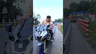 Yamaha r15m funny action r15 bike biker rider funnyshorts viralshorts [upl. by Lewse]