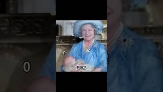 The Queen Mother with her great grandson Prince William princewilliam queenmother royalty uk [upl. by Nial]