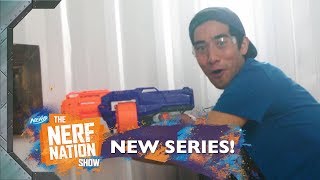 NERF Official  Zach King Team vs Mystery Guest NERF Battle  NERF Nation [upl. by Ferneau]