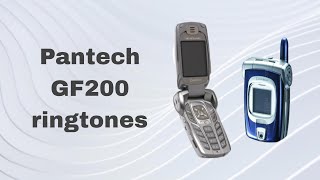 Pantech GF200 ringtones [upl. by Nylla]