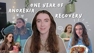 ONE YEAR IN ANOREXIA RECOVERY  QampA an honest update [upl. by Klenk]