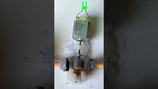 powerful generator ° DC Motor  dcmotor freeenergy dcmotorproject youtubeshorts [upl. by Mun917]