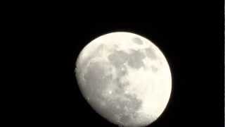 Sony Cybershot DSCHX300 Moon Zoom 50X test [upl. by Caresa855]