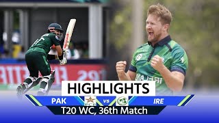 PAK vs IRE Highlights Pakistan vs Ireland Match Highlights  Full Match Highlights [upl. by Airemahs]