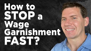 How to Stop a Wage Garnishment Fast [upl. by Eremaj]