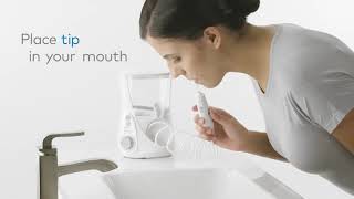 How to Use the Waterpik™ Aquarius Professional Water Flosser [upl. by Thurston516]