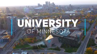 University of Minnesota Minneapolis and Saint Paul  4K drone footage [upl. by Emilie]