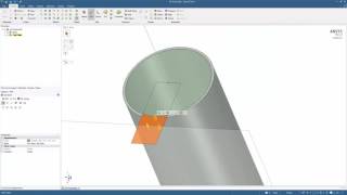 ANSYS Integrated Multiphysics AIM Analysis of a Jib Crane  Part 2 Model Creation [upl. by Thirza332]