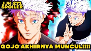 GOJO AKHIRNYA MUNCUL  PESAN PERPISAHAN GOJO SATORU KEPADA YUJI  JUJUTSU KAISEN CHAPTER 271 SPOILER [upl. by Macfadyn]