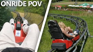 Sommerrodelbahn Gutach Onride POV  Most Unhinged Alpine Coaster In Germany [upl. by Aidan618]